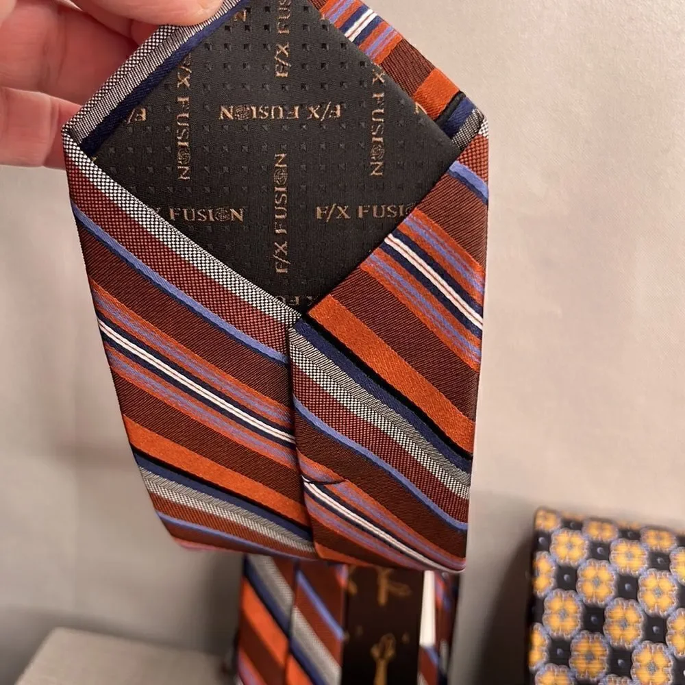 Bundle of 3 Men’s Silk ties Brand New!